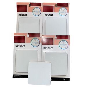 Cricut Infusible Ink Coaster Blanks - White